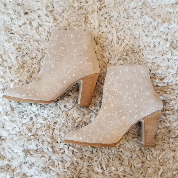 Matisse Springfield Embroidered Suede Bootie - Picture 3 of 8